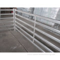 Farm yard steel panel fence